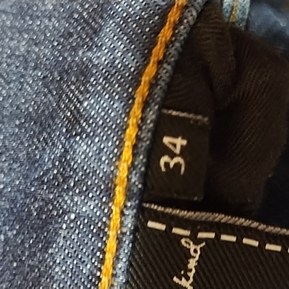 Men's 7ForAllMankind Carson Dark Wash Straight Leg Jeans, W34"/L32" - Picture 6 of 9